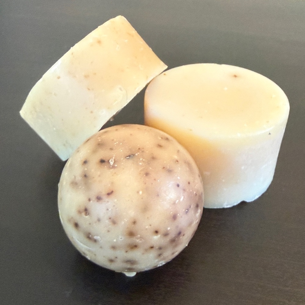 Handmade and Organic Bath & Hand Mini Soap Set - Neutral Tones